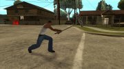 Катана с российскими номерными знаками for GTA San Andreas miniature 6