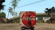 Peugeot Boxer Coca Cola для GTA San Andreas миниатюра 3