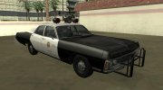 Dodge Polara 1971 Los Angeles Police Dept для GTA San Andreas миниатюра 2