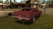 Ford Mustang Fastback 1968 for GTA San Andreas miniature 2