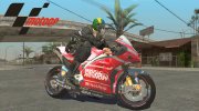 Ducati Desmosedici GP19 Andrea Dovizioso for GTA San Andreas miniature 2