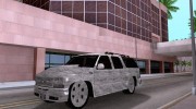 Chevrolet Silverado Suburban Tuning для GTA San Andreas миниатюра 7