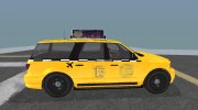 GTA V Vapid Prospector Taxi для GTA San Andreas миниатюра 2
