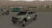 Ford Raptor ВСУ для GTA San Andreas миниатюра 3