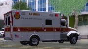 Freightliner M2 Chassis SACFD Ambulance for GTA San Andreas miniature 4