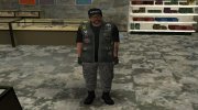 GTA V Ammunation Seller para GTA San Andreas miniatura 1