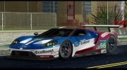Ford Racing GT Le Mans Racecar for GTA San Andreas miniature 1