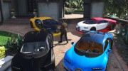 2017 Bugatti Chiron (Retextured) 3.0 для GTA 5 миниатюра 10