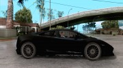 Lamborghini Gallardo Underground Racing для GTA San Andreas миниатюра 5