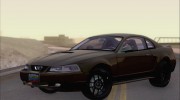 Ford Mustang Cobra 1999 Clean Mod для GTA San Andreas миниатюра 18