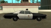 Dodge Polara 1971 Los Angeles Police Dept для GTA San Andreas миниатюра 6