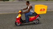 GTA IV Pegassi Faggio Delivery para GTA San Andreas miniatura 3