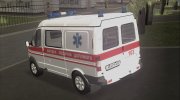 ГАЗ - 2217 Соболь Скорая Помощь города Винница para GTA San Andreas miniatura 3