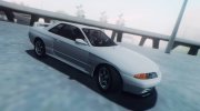 1991 Nissan Skyline GT-R (BNR32) for GTA San Andreas miniature 3