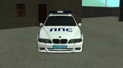 BMW 540I полиция ППС России v.2 for GTA San Andreas miniature 2