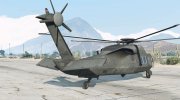 MH-X Ghost Hawk para GTA 5 miniatura 3