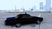 Plymouth Fury III NYPD NY для GTA San Andreas миниатюра 2