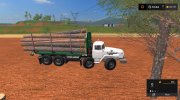 Урал-6614 8х8 Hakenlift v1.0 para Farming Simulator 2017 miniatura 12