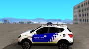 Nissan Qashqai Policia для GTA San Andreas миниатюра 2