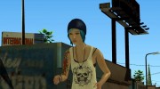 Chloe Price From Life Is Strange (Price Shirt Episode 4) for GTA San Andreas miniature 4