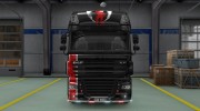 Скин N7 для DAF XF para Euro Truck Simulator 2 miniatura 2