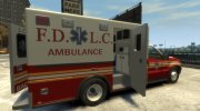 2005 Ford F-350 F.D.L.C. Ambulance for GTA 4 miniature 5