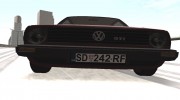 Volkswagen Golf Mk2 Stock для GTA San Andreas миниатюра 4