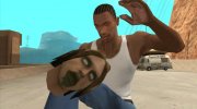 Burping zombie head for GTA San Andreas miniature 3