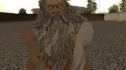 Zeus with long tunica from God of War 3 для GTA San Andreas миниатюра 1