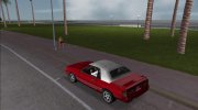1989 Ford Mustang Foxbody (VC Style) для GTA Vice City миниатюра 3