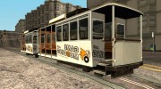 Tram with the logo of the website gamemodding.net  миниатюра 7