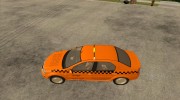 Dacia Logan Taxi Buceg para GTA San Andreas miniatura 2