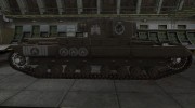 Зоны пробития контурные для Caernarvon для World Of Tanks миниатюра 5