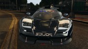 McLaren F1 ELITE Police [ELS] для GTA 4 миниатюра 7