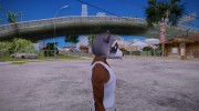 Raccoon mask (GTA V Online) для GTA San Andreas миниатюра 5