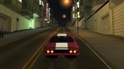 Lamborghini Taillight para GTA San Andreas miniatura 5