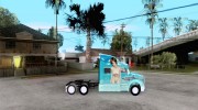 Peterbilt 387 скин 4 для GTA San Andreas миниатюра 5