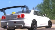 Nissan Skyline GT-R(BNR34) Tuned для GTA San Andreas миниатюра 22