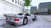 Mercedes-Benz CLK GTR Ultimate Edition 2010 v1 для GTA San Andreas миниатюра 3