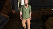 Макс Пэйн 3 в зеленой рубашке для GTA San Andreas миниатюра 1