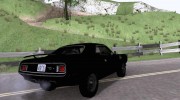 Plymouth Hemi Cuda 426 1971 для GTA San Andreas миниатюра 5