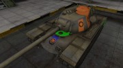 Качественный скин для T110E5 para World Of Tanks miniatura 1
