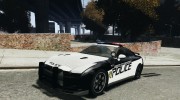 Nissan GT-R R35 Police для GTA 4 миниатюра 1