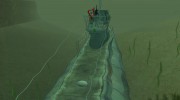 U99 German Submarine для GTA San Andreas миниатюра 10