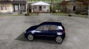 Volkswagen Golf 5 TDI para GTA San Andreas miniatura 2