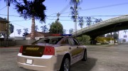 County Sheriff's Dept Dodge Charger для GTA San Andreas миниатюра 4