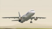 Airbus A320-200 LAN Airlines - 100 Airplanes (CC-BAA) для GTA San Andreas миниатюра 5