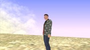 Парень с белыми глазами GTA Online para GTA San Andreas miniatura 4