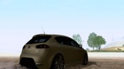Seat Leon Cupra R for GTA San Andreas miniature 3