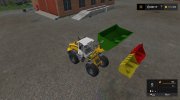 WHEEL LOADER SHOVEL MULTICOLOR 10000L V1.0.0.0 for Farming Simulator 2017 miniature 6